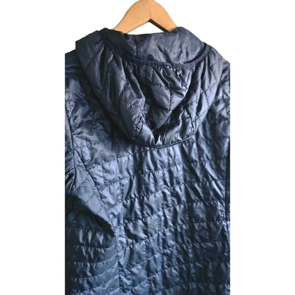 Patagonia Nano Puff Jacket Women's M Blue Insulated Hooded Lightweight - Picture 6 of 9